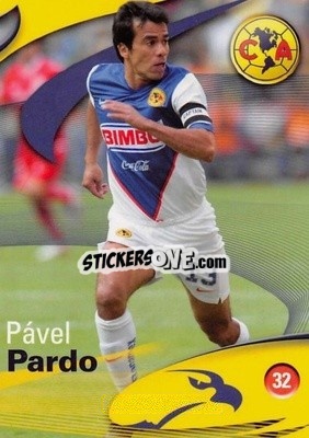 Sticker Pavel Pardo - Futbol Mexicano. Club America 2009-2010
 - IMAGICS