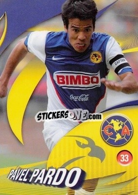 Sticker Pavel Pardo - Futbol Mexicano. Club America 2009-2010
 n. 33 - IMAGICS
