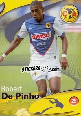Sticker Robert de Pinho - Futbol Mexicano. Club America 2009-2010
 n. 25 - IMAGICS