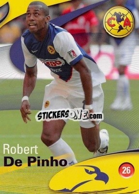 Sticker Robert de Pinho - Futbol Mexicano. Club America 2009-2010
 n. 26 - IMAGICS