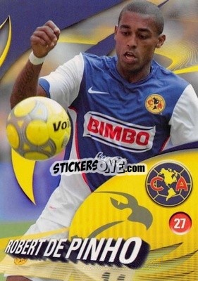 Sticker Robert de Pinho - Futbol Mexicano. Club America 2009-2010
 n. 27 - IMAGICS