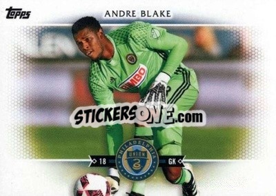 Sticker Andre Blake - MLS 2017
 - Topps