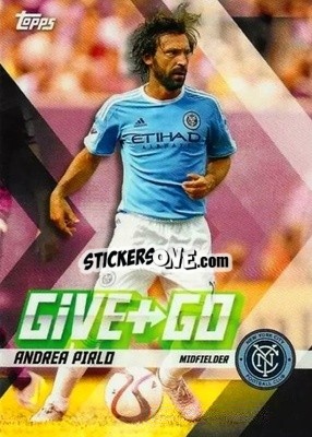 Sticker Andrea Pirlo / David Villa - MLS 2017
 - Topps