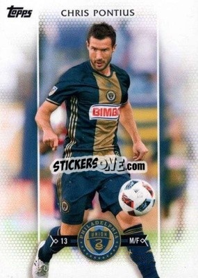 Cromo Chris Pontius - MLS 2017
 - Topps