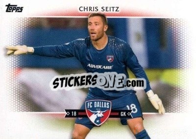 Cromo Chris Seitz - MLS 2017
 - Topps