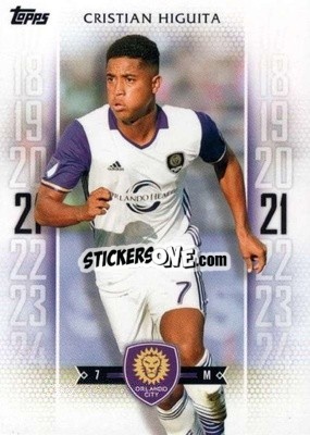 Sticker Cristian Higuita - MLS 2017
 - Topps