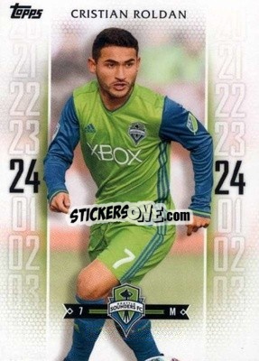 Sticker Cristian Roldan - MLS 2017
 - Topps