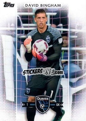 Sticker David Bingham - MLS 2017
 - Topps