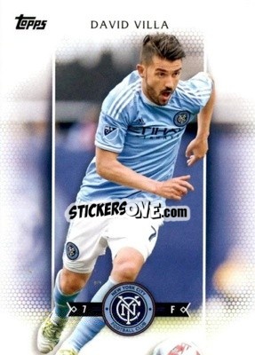 Sticker David Villa - MLS 2017
 - Topps