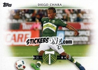 Sticker Diego Chara - MLS 2017
 - Topps