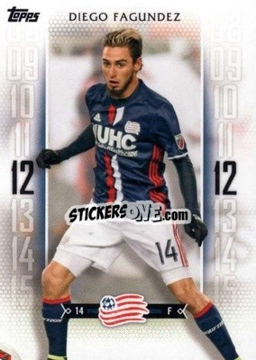 Cromo Diego Fagundez - MLS 2017
 - Topps