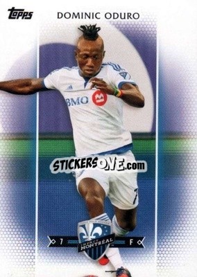 Sticker Dominic Oduro - MLS 2017
 - Topps