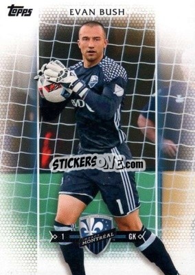 Figurina Evan Bush - MLS 2017
 - Topps