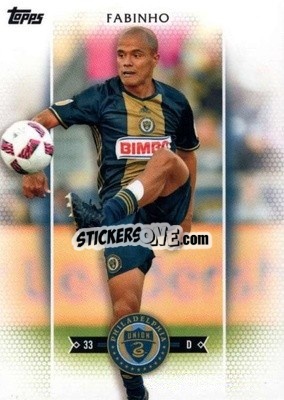 Sticker Fabinho - MLS 2017
 - Topps