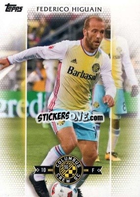 Sticker Federico Higuain - MLS 2017
 - Topps