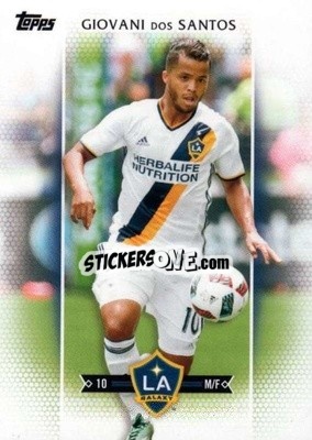 Sticker Giovani dos Santos - MLS 2017
 - Topps