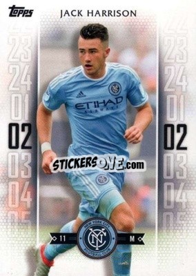 Sticker Jack Harrison - MLS 2017
 - Topps