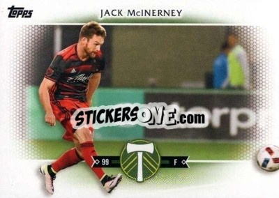 Cromo Jack McInerney - MLS 2017
 - Topps