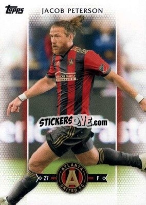 Figurina Jacob Peterson - MLS 2017
 - Topps