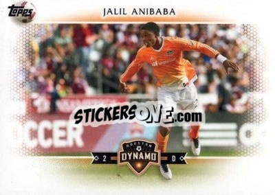 Sticker Jalil Anibaba - MLS 2017
 - Topps