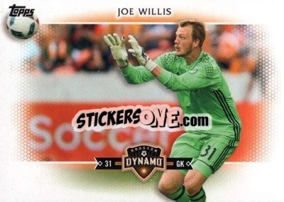 Figurina Joe Willis - MLS 2017
 - Topps