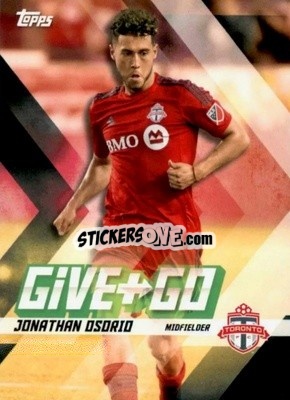 Sticker Jonathan Osorio / Sebastian Giovinco - MLS 2017
 n. GG-OG - Topps