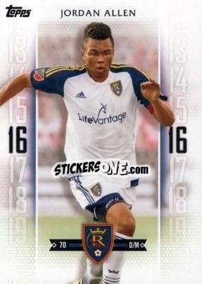 Figurina Jordan Allen - MLS 2017
 - Topps