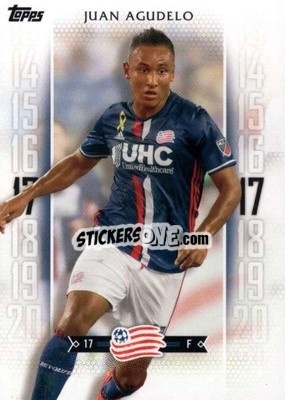 Cromo Juan Agudelo - MLS 2017
 - Topps