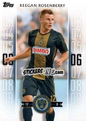 Sticker Keegan Rosenberry - MLS 2017
 - Topps