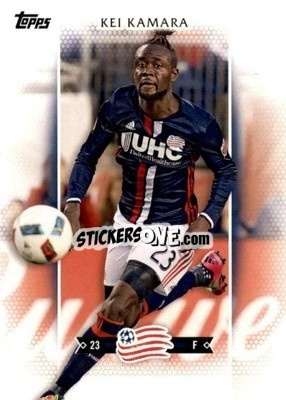 Sticker Kei Kamara - MLS 2017
 - Topps