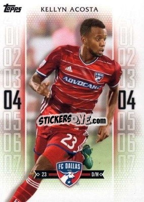 Sticker Kellyn Acosta - MLS 2017
 - Topps