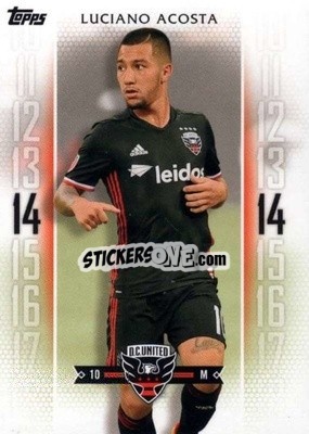 Sticker Luciano Acosta - MLS 2017
 - Topps