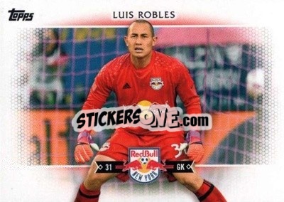 Cromo Luis Robles - MLS 2017
 - Topps