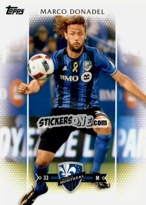 Cromo Marco Donadel - MLS 2017
 - Topps