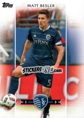 Sticker Matt Besler - MLS 2017
 - Topps