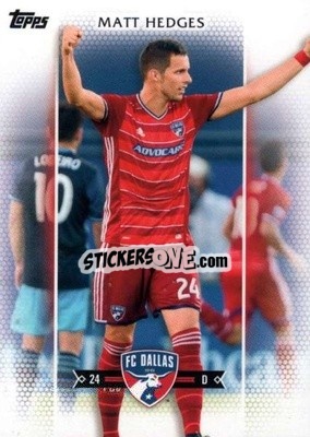Sticker Matt Hedges - MLS 2017
 - Topps