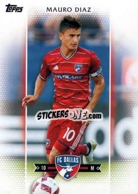 Sticker Mauro Diaz - MLS 2017
 - Topps