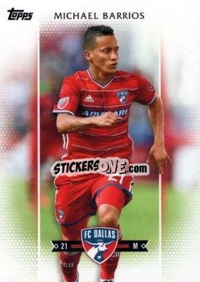 Sticker Michael Barrios - MLS 2017
 - Topps