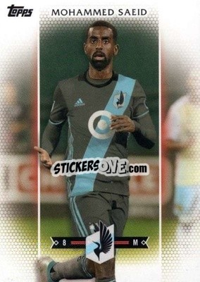 Figurina Mohammed Saeid - MLS 2017
 - Topps