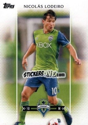 Cromo Nicolas Lodeiro - MLS 2017
 - Topps