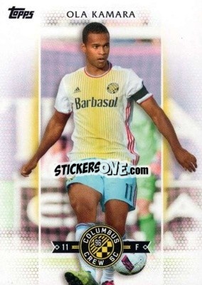 Cromo Ola Kamara - MLS 2017
 - Topps