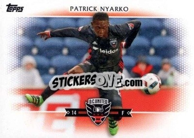 Cromo Patrick Nyarko - MLS 2017
 - Topps