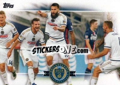 Sticker Philadelphia Union - MLS 2017
 - Topps