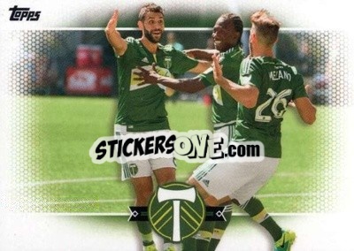 Sticker Portland Timbers - MLS 2017
 - Topps