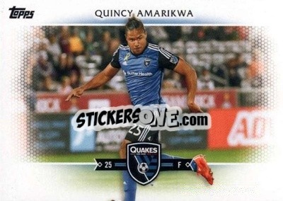 Cromo Quincy Amarikwa - MLS 2017
 - Topps