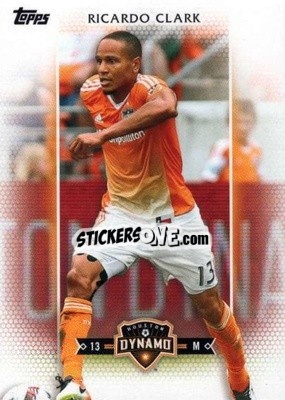 Sticker Ricardo Clark - MLS 2017
 - Topps