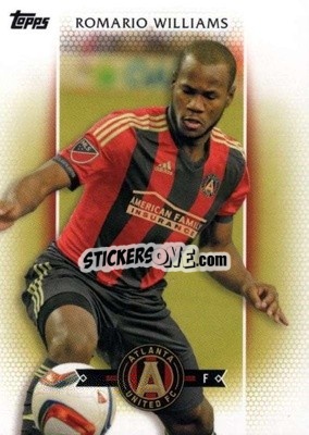 Cromo Romario Williams - MLS 2017
 - Topps