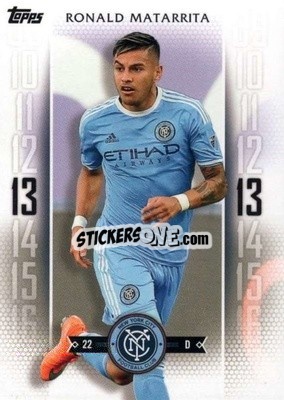 Cromo Ronald Matarrita - MLS 2017
 - Topps