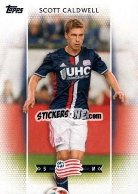 Sticker Scott Caldwell - MLS 2017
 - Topps