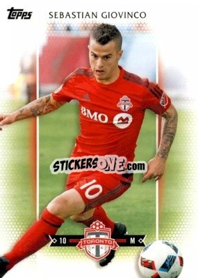 Cromo Sebastian Giovinco - MLS 2017
 - Topps